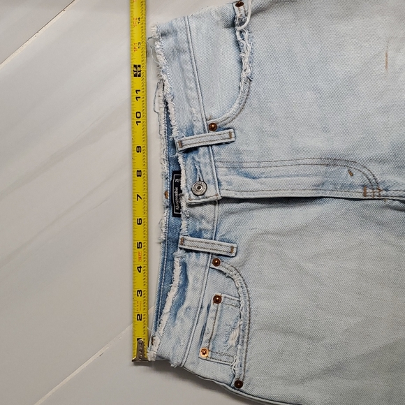 A&F Jean Shorts Annie High Rise Sz 26/2 - Picture 4 of 9